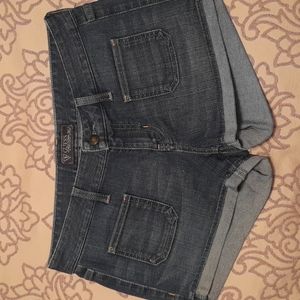 Guess Dark Blue Denim Jean Shorts